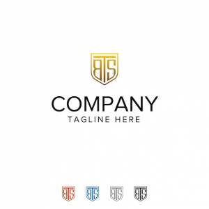 Векторный шаблон логотипа tbs  bts, логотип bts  tbs