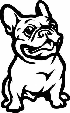Трафареты Бульдога
