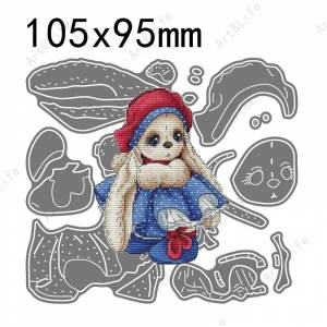 Горячая Новинка Металлические Вырубные штампы красивые собаки девушки трафареты животные Скрапбукинг высечка для DIY альбом бумажные карты тиснение