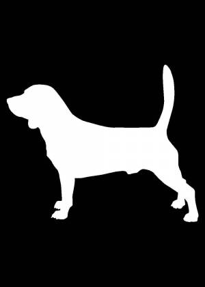 Трафареты собаки на Новый год