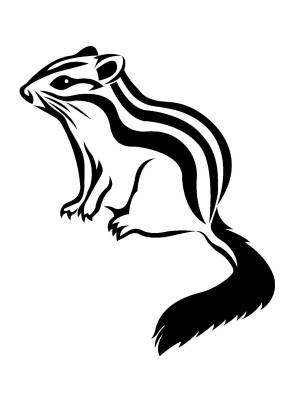 Трафареты Бурундука