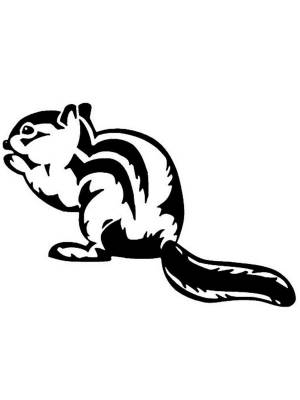 Трафареты Бурундука