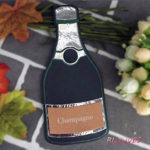 Бутылки шампанского металлические трафареты для пресс-формы для DIY Скрапбукинг штамп