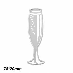 Декоративные вина Стекло резки металла умирает Трафареты для Скрапбукинг фотоальбом Декор тиснение карты решений DIY ремесла подарок …