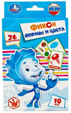 Карточки развивающие Фиксики