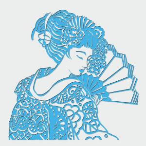 Трафарет Человек искусства