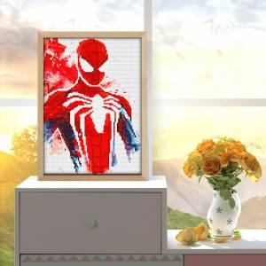 Светящаяся Алмазная картина «Человек-паук» Disney, вышивка особой формы, светящаяся в темноте, ручная работа, домашний декор