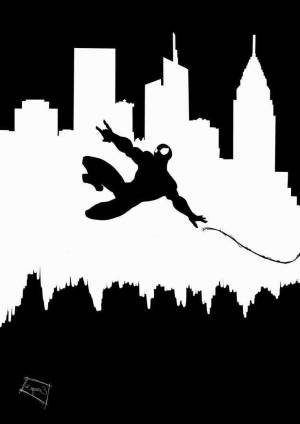 Трафареты Человека паука 