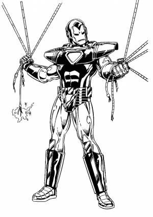 Раскраска человек муравей