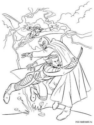 Раскраски Супергерои