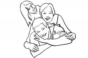 Раскраска человек