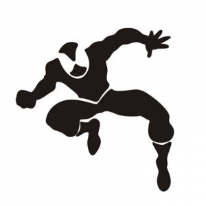 Трафарет виниловый ЧЕЛОВЕК-ПАУК 600х900х0,4 мм