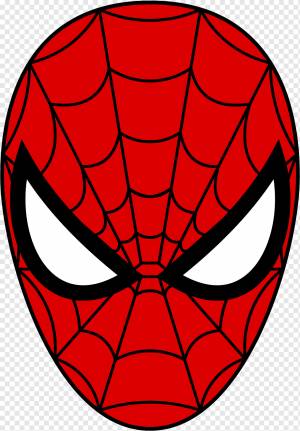 Spider-Man Маска для лица Раскраска, Spider-Man Mask s, лицо, симметрия, голова png