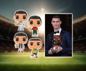 Файл STL CRISTIANO RONALDO FUNKO POP 4 PACK