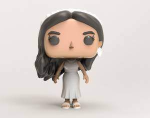 Файл STL ПЛАТЬЕ ДЛЯ ДЕВОЧКИ FUNKO・Шаблон для 3D-печати для загрузки・Cults