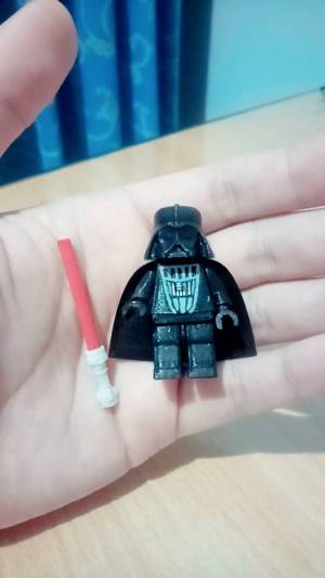 Файл 3D Lego Дарт Вейдер масштаб 1