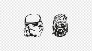 Анакин Скайуокер Штурмовик R2-D2 Трафарет Звездных войн, r2d2, шаблон, собака, как млекопитающее png