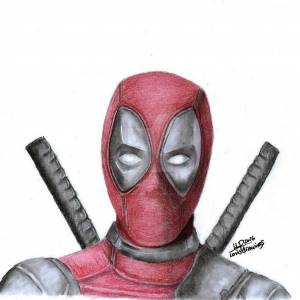 Рисунок дэдпул