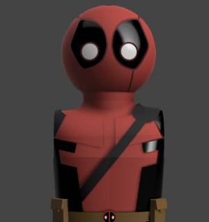 Файл STL Playmobil Deadpool Голова и тело ・Шаблон для 3D-печати для загрузки・Cults