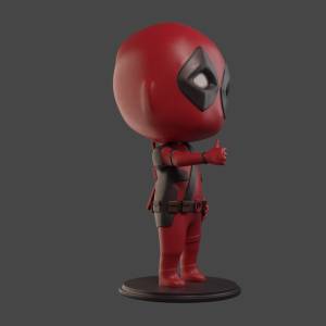 Файл STL DEADPOOL・Шаблон для 3D-печати для загрузки・Cults