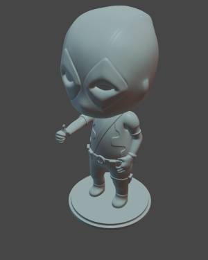 Файл STL DEADPOOL・Шаблон для 3D-печати для загрузки・Cults