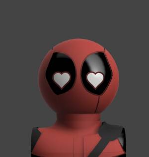 Файл STL Playmobil Deadpool Голова и тело ・Шаблон для 3D-печати для загрузки・Cults