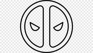 Дэдпул Человек-паук Рисунок логотипа, Дэдпул, угол, лицо png