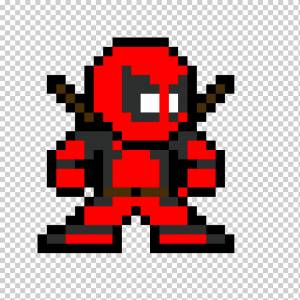 Дэдпул Человек-паук Пиксель арт, Deadpool SVG , текст, другие, логотип png