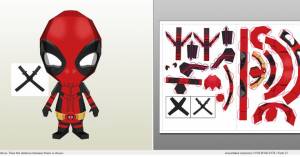 Here is the DeadPool Chibi Template collaboration with Icep Anwar Fadhil