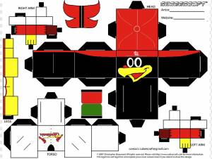 Человек-паук Росомаха Дэдпул Бумажная модель, Фред Берд, шаблон, текст, логотип png