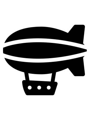 Трафареты Дирижабля