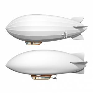 Дирижабль для перевозки дирижаблей blimp blank