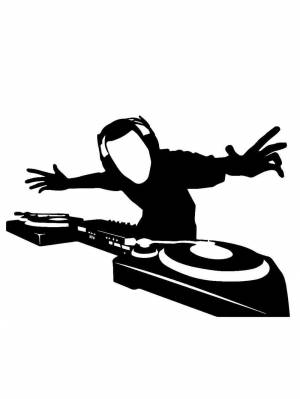 Трафареты Диджея