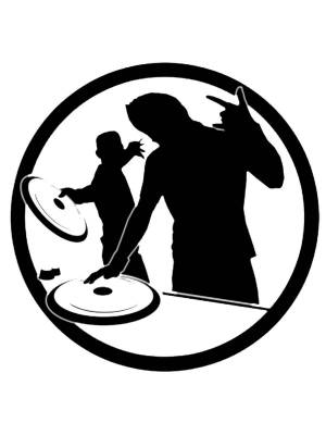 Трафареты Диджея