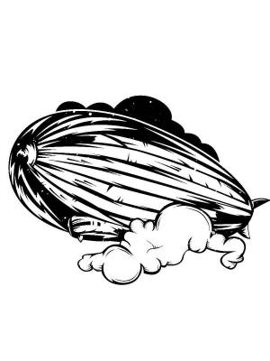 Трафареты Дирижабля