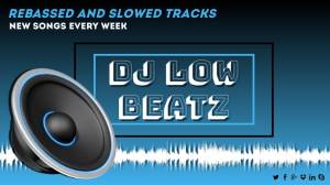 Шаблон диджея  музыкального канала с брошюрой о сабвуфере