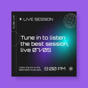 Шаблон поста диджея в твиттере