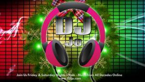 Шаблон рождественского диджея онлайн