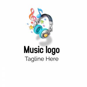 Шаблон Music logo, Dj logo, song logo