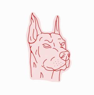 Doberman tattoo
