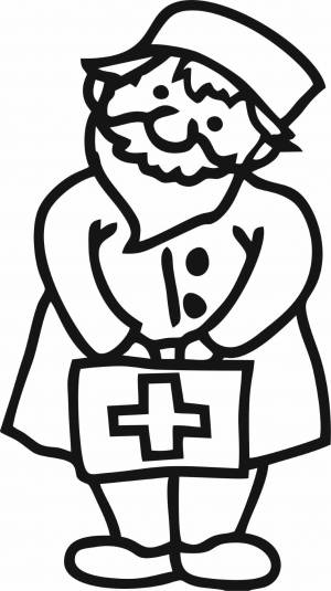 Трафарет Доктор