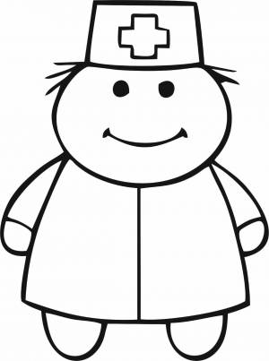 Трафарет Врач
