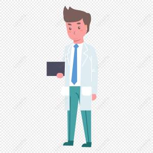 Мультяшный доктор персонаж декоративный материал шаблон изображение_Фото номер 401226941_AI Формат изображения_ru