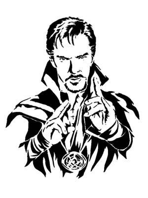 Трафареты Доктора Стрэнджа