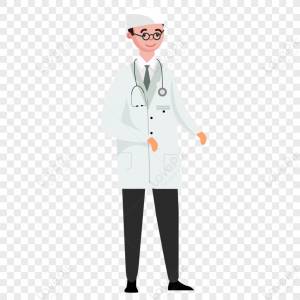 Мужской доктор мультфильм декоративный материал шаблон изображение_Фото номер 401227042_AI Формат изображения_ru