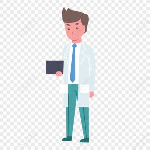 Мультяшный доктор персонаж декоративный материал шаблон изображение_Фото номер 401226941_AI Формат изображения_ru