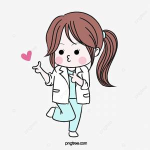 мультфильм девушка доктор рисунок украшения шаблон PNG , мультяшный клипарт, Доктор клипарт, мультфильм PNG картинки и пнг рисунок для й загрузки