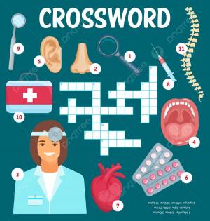 врач и отоларингология медицина кроссворд векторный лист рисунок Шаблон для скачивания на Pngtree