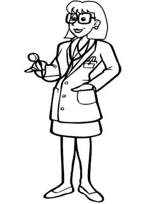 Раскраски Врача и Доктора