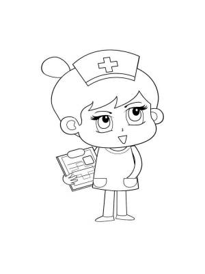 Раскраски Врача и Доктора